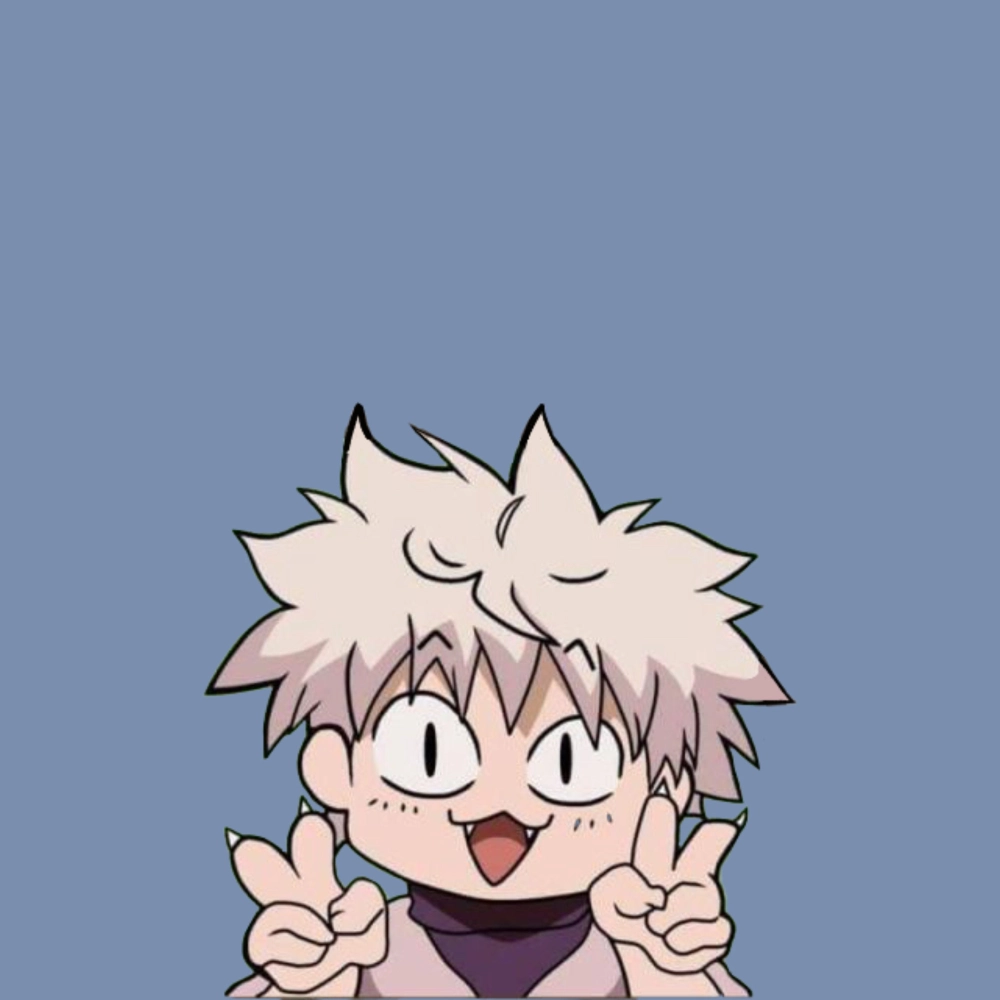 Killua chibi wallpaper glowing vibe for fans