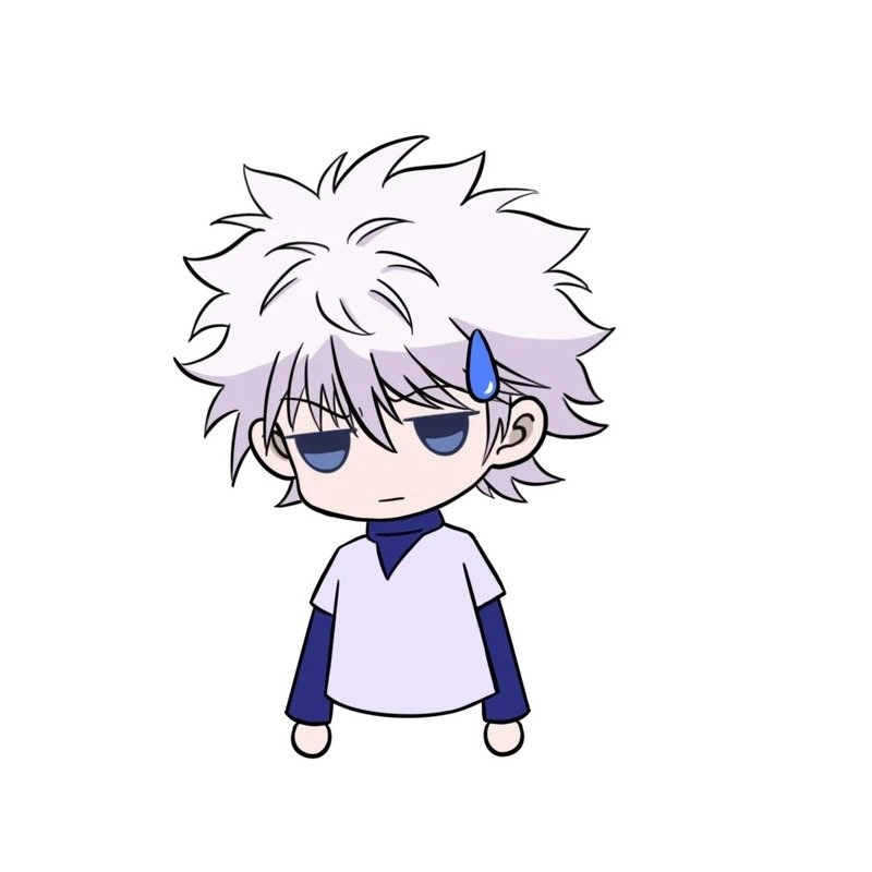 Killua chibi pictures showing endless cuteness