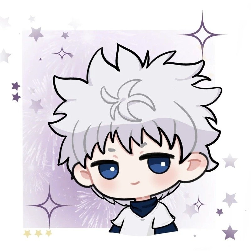 Killua chibi radiant spark of hunter spirit