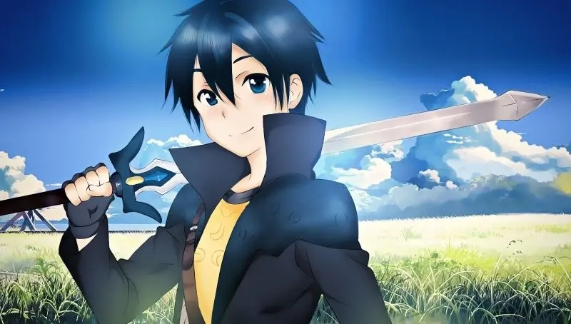 Enjoy Kirito anime images combined with Kirito Underworld images