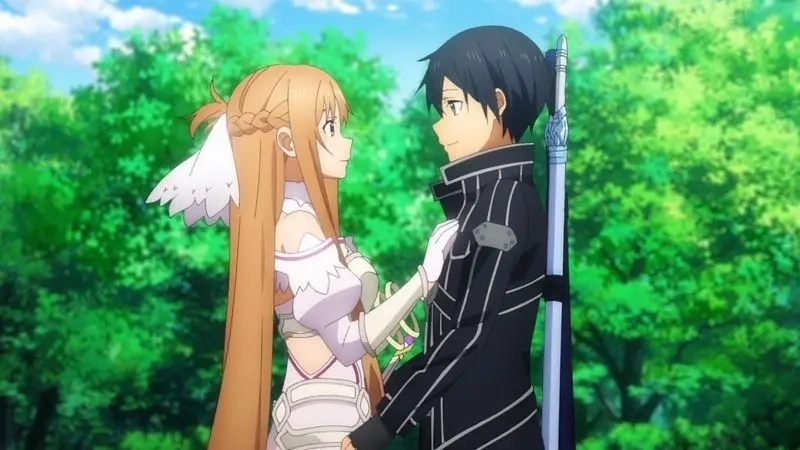 Relive Kirito anime images based on Kirito season 1