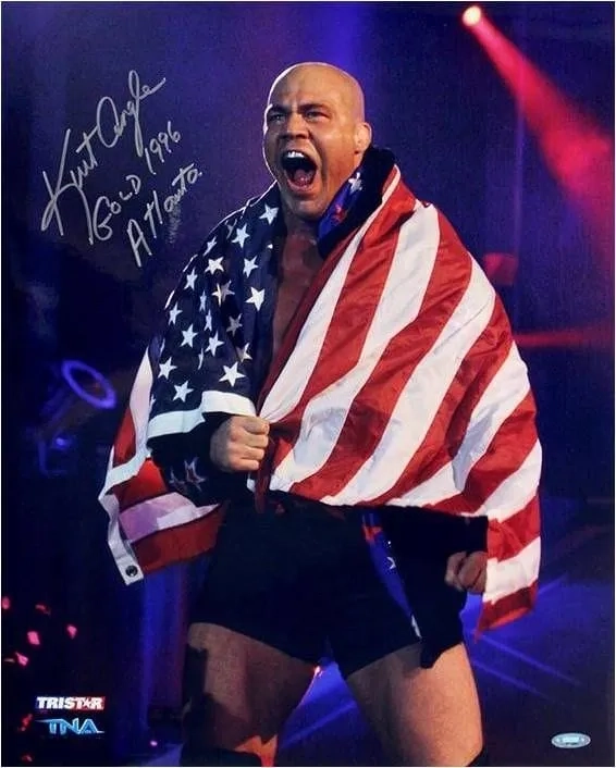 The classic kurt angle staring meme