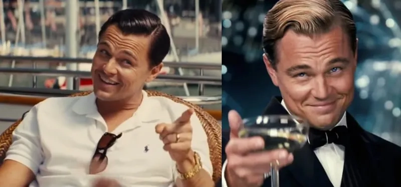 The classic leonardo dicaprio pointing meme