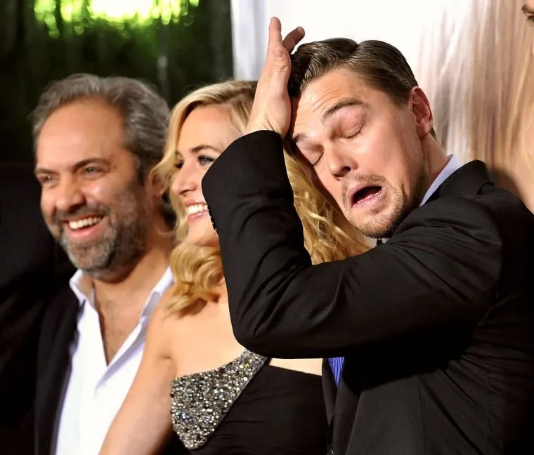A smug leo laughing meme from Django