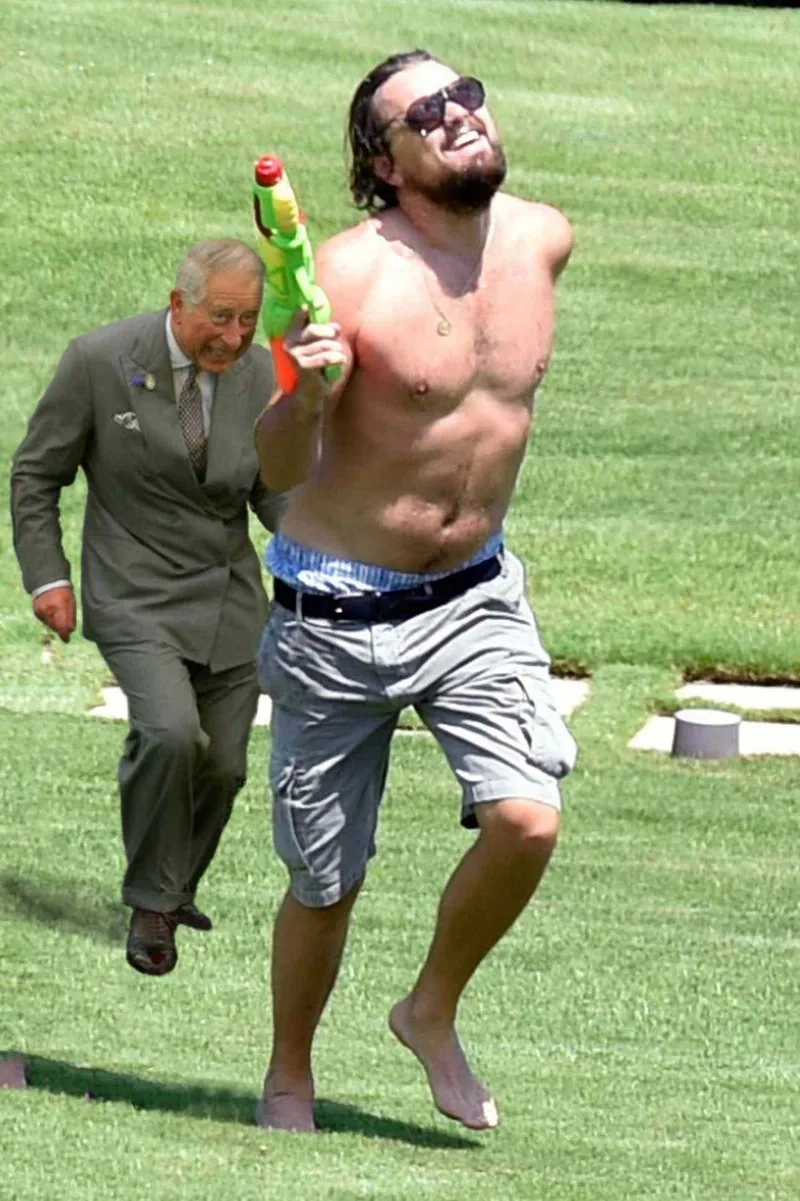 Another great take on the leo pointing meme