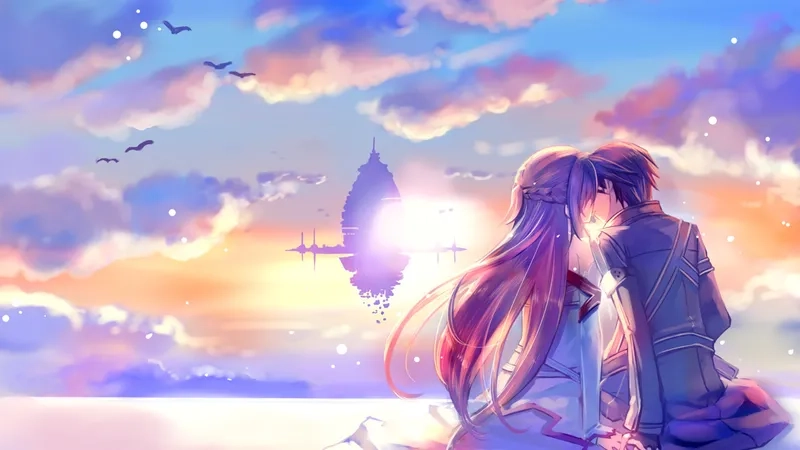 Iconic love anime images beautifully tied with manga love