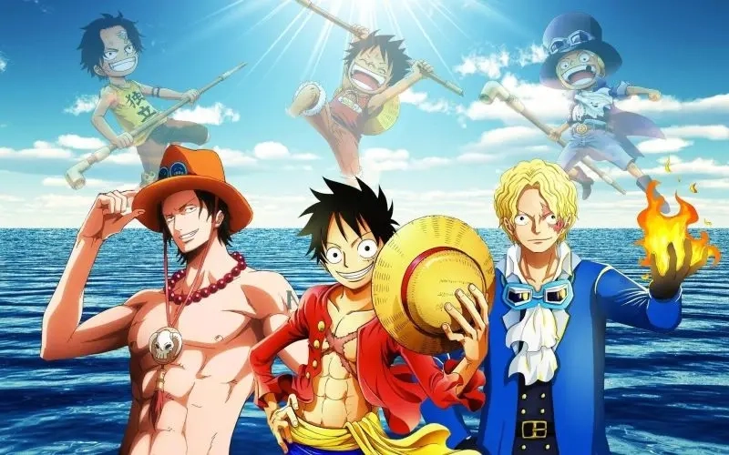 Charming Luffy anime images with iconic Luffy smile