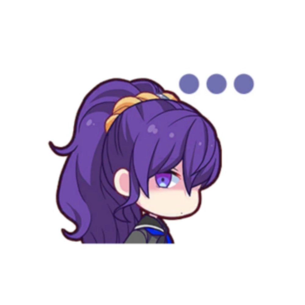 Chibi Mafuyu looks playful and full of cuteness