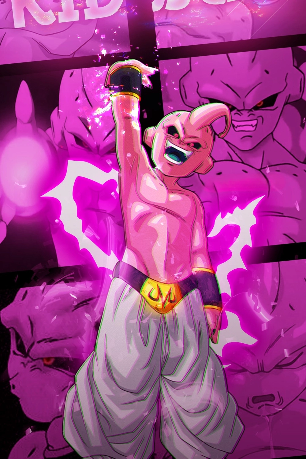 See new adventures in Majin Buu Dragon Ball Super