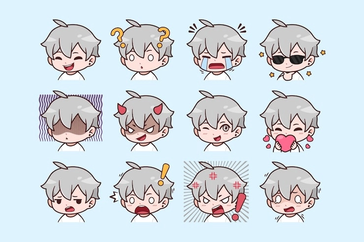 Manga chibi wallpaper bright and adorable