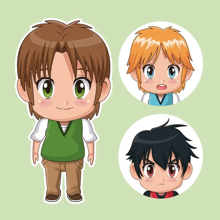 Shonen manga chibi strong yet adorable