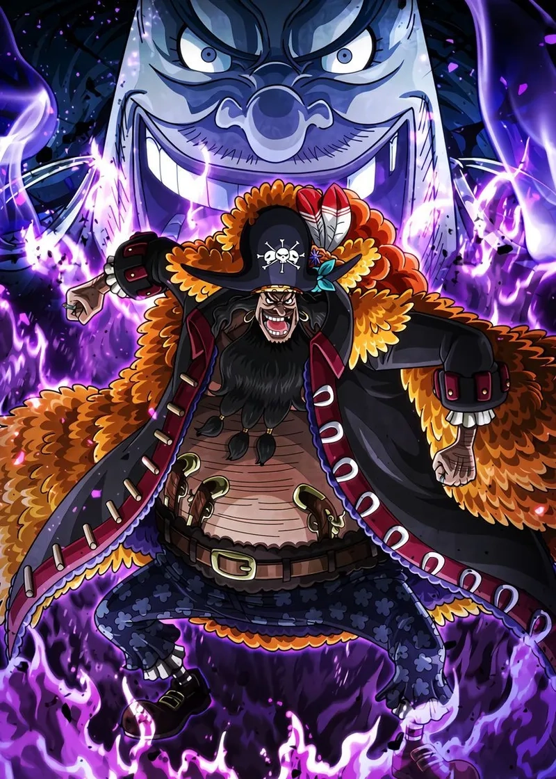 See the dark force of Yami Yami no Mi unleashed by Teach