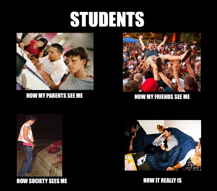 A classic reaction from our favorite student memes