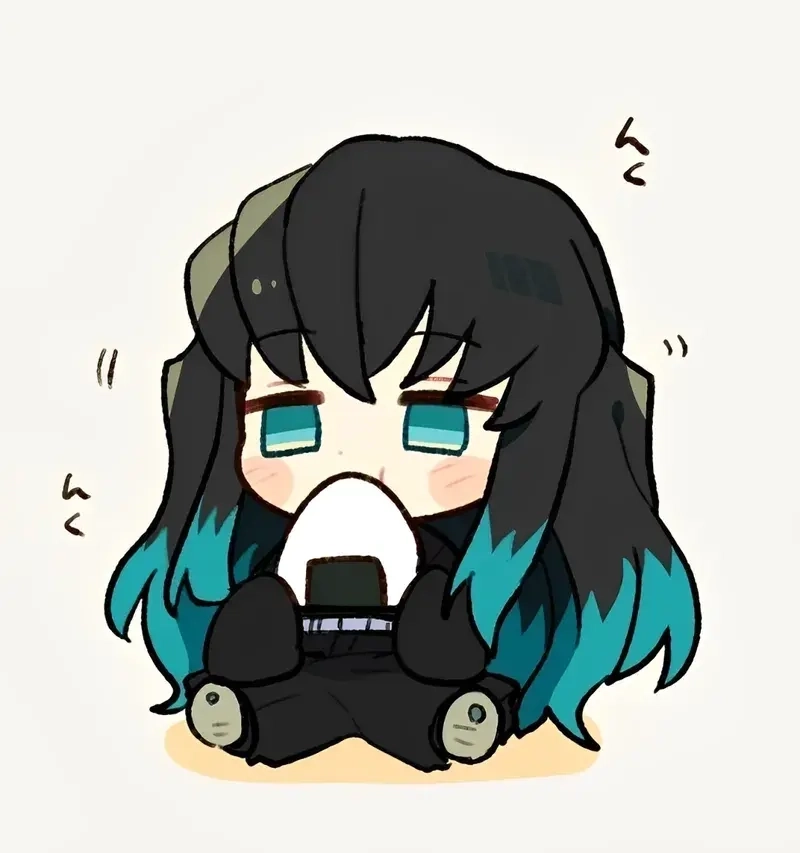 Muichiro Tokitou drawing mist blade in detail