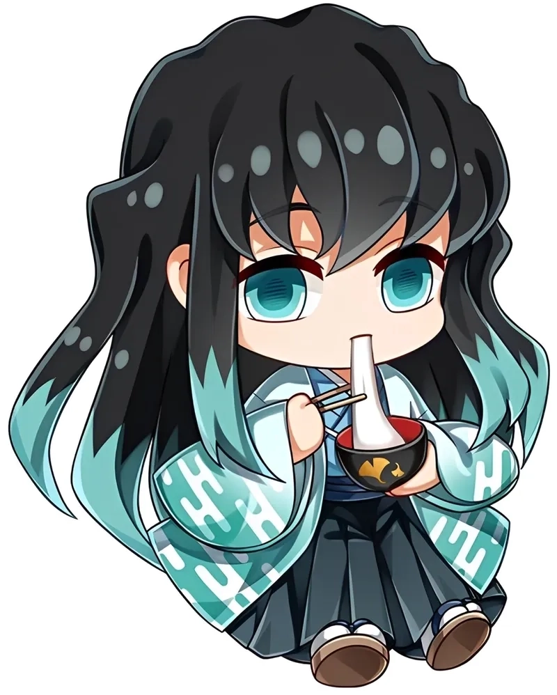 Muichiro chibi pfp quiet grace for profile