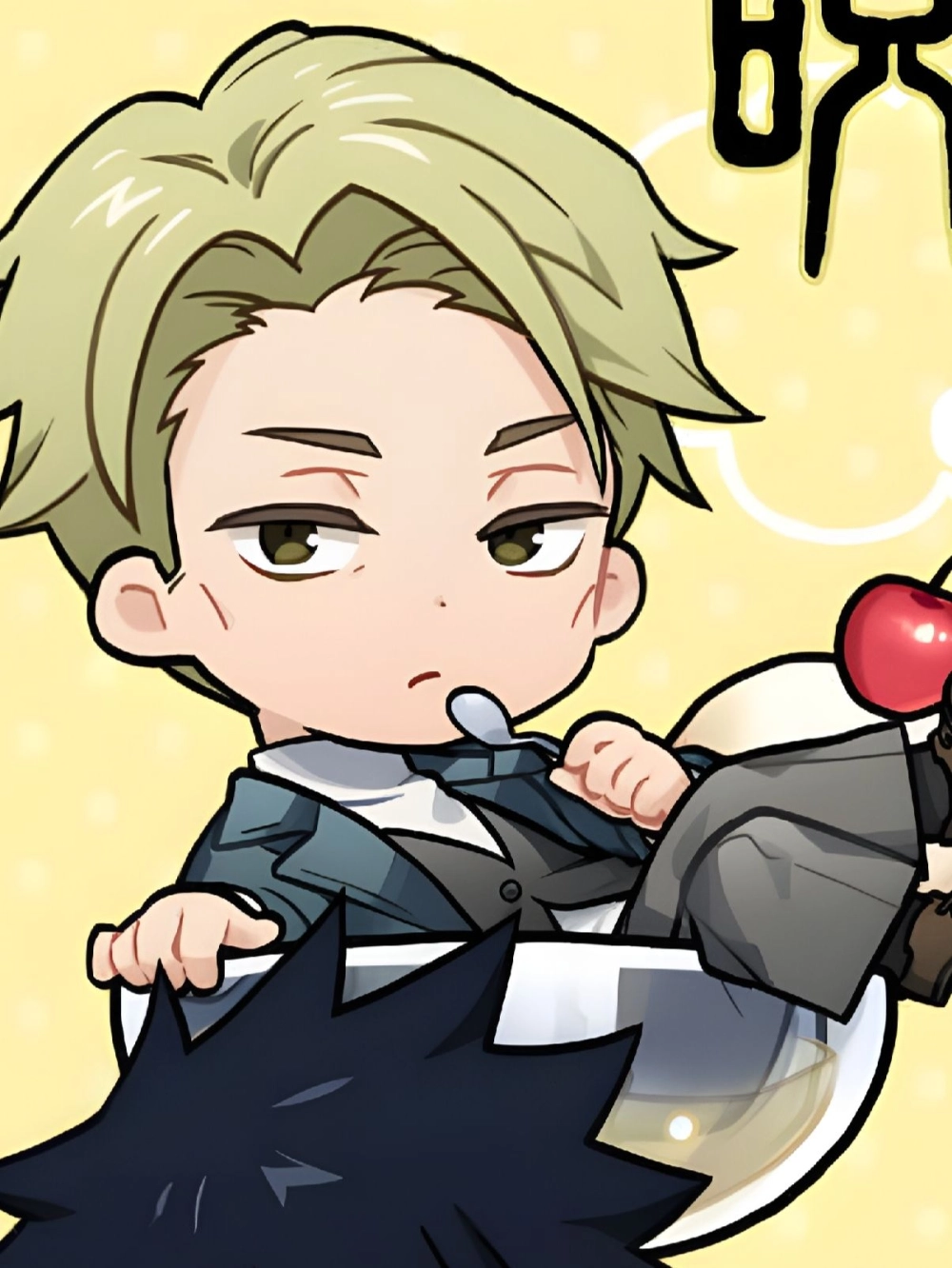 Nanami chibi art stylish look in tiny frame