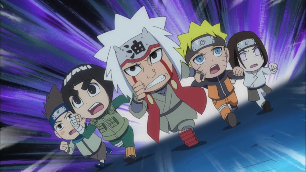 Naruto chibi scenes funny memories reimagined small