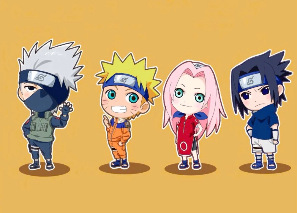 Naruto chibi wallpaper brighten screens with joy