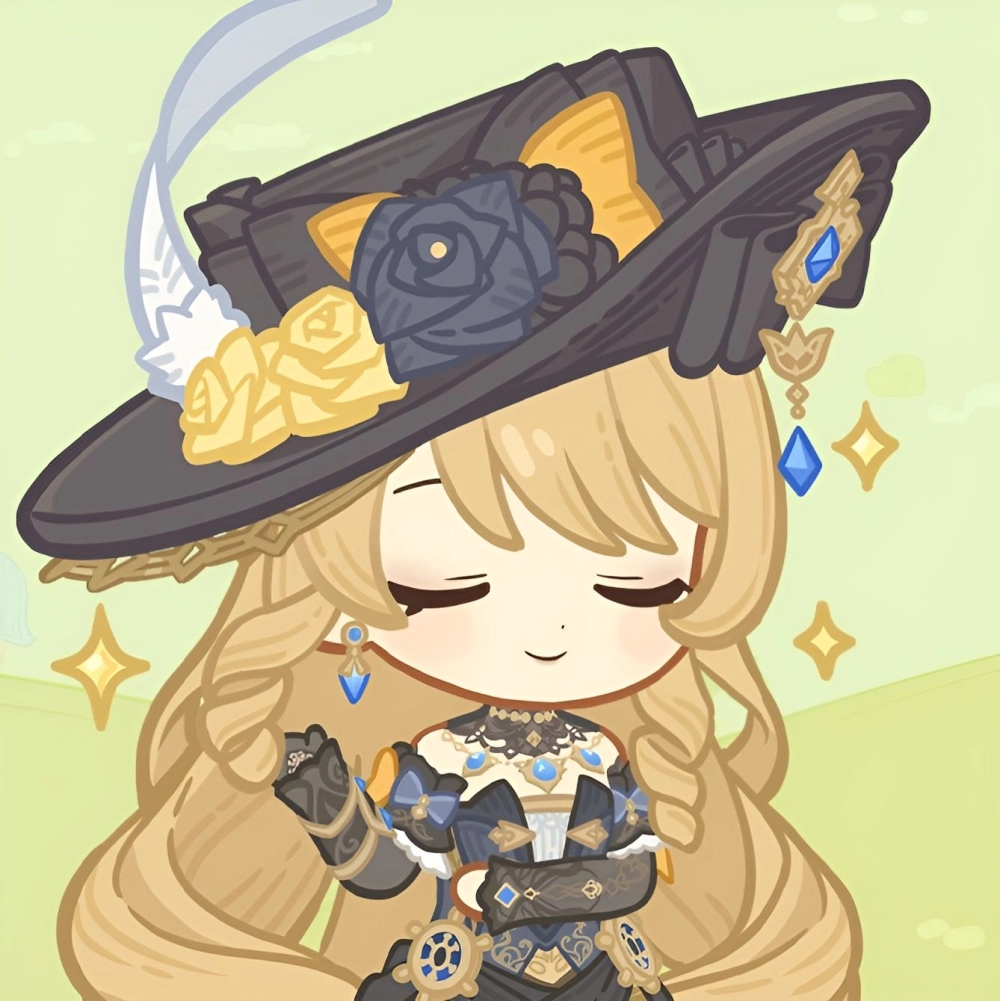 Navia chibi drawing captures sweet detail