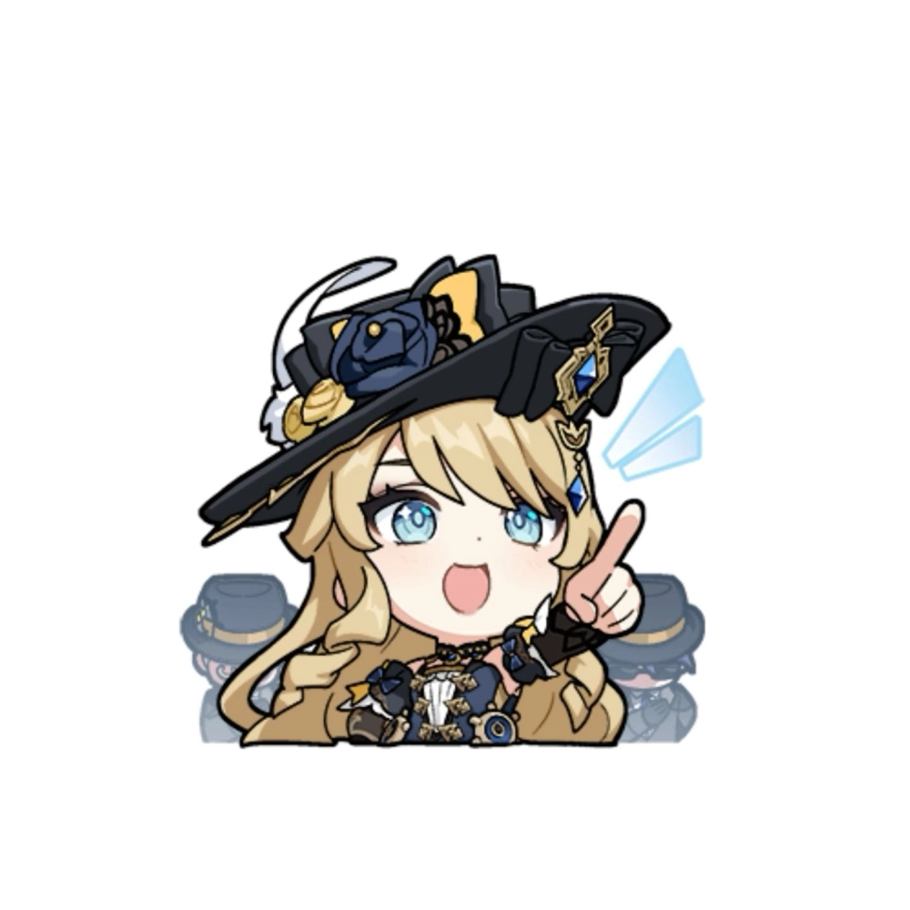 Cute Navia chibi shines with pure charm