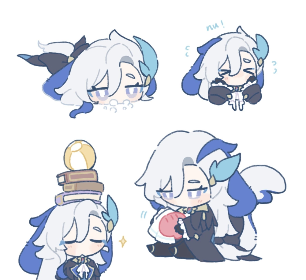 Neuvillette fanart reveals Fontaine authority