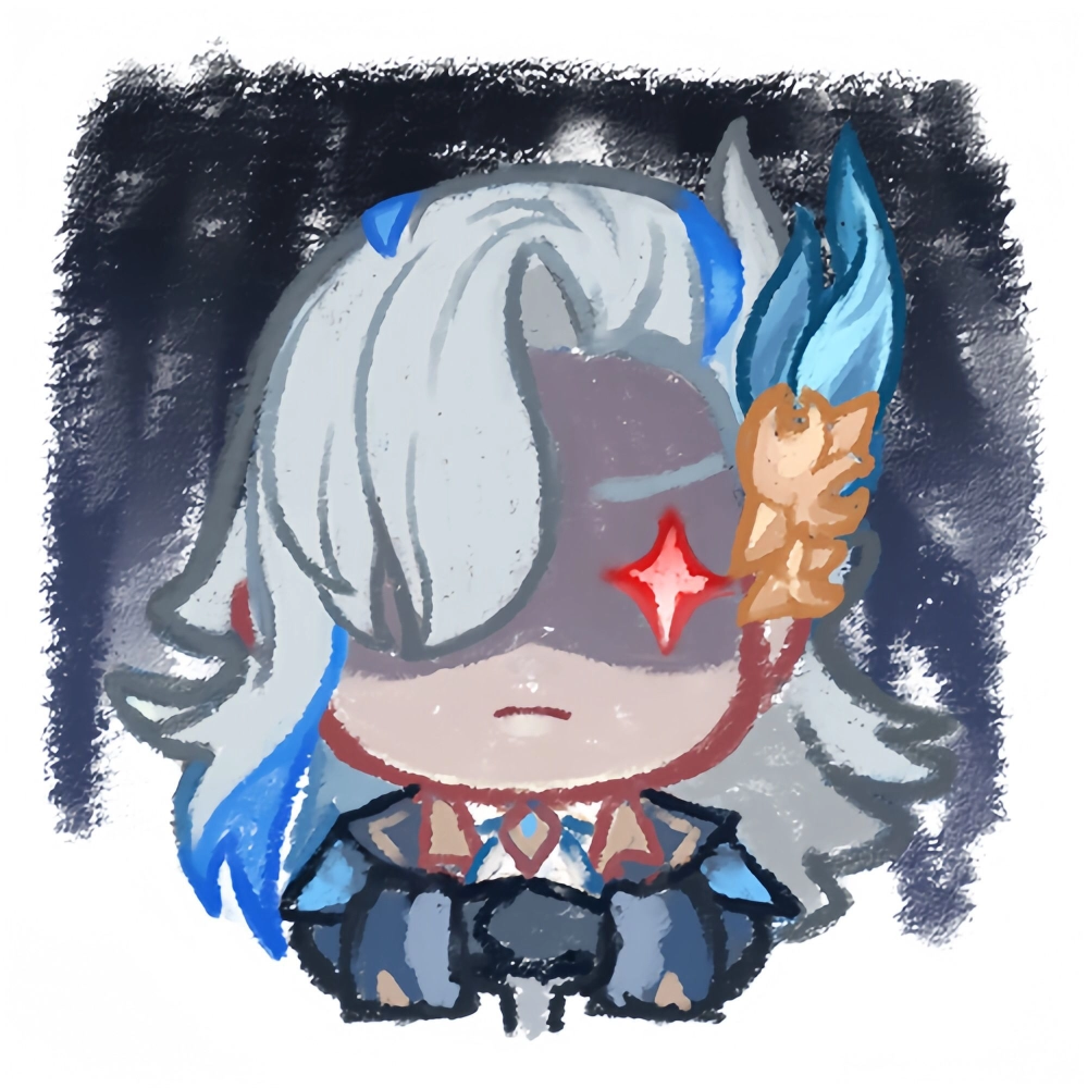 Neuvillette chibi picture feels light and sweet