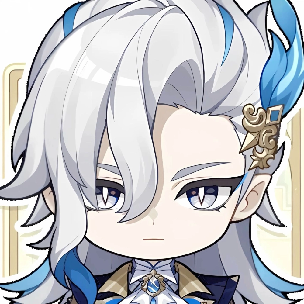 Cute Neuvillette chibi melts hearts with charm