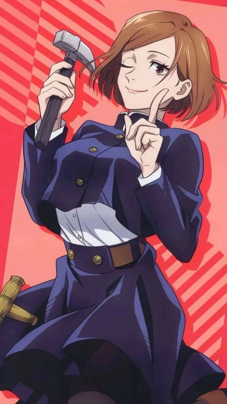 Epic Jujutsu Kaisen vibes with Nobara style