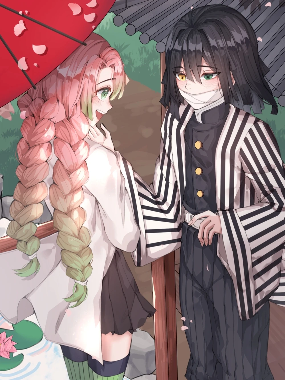 kimetsu no yaiba obanai legendary look