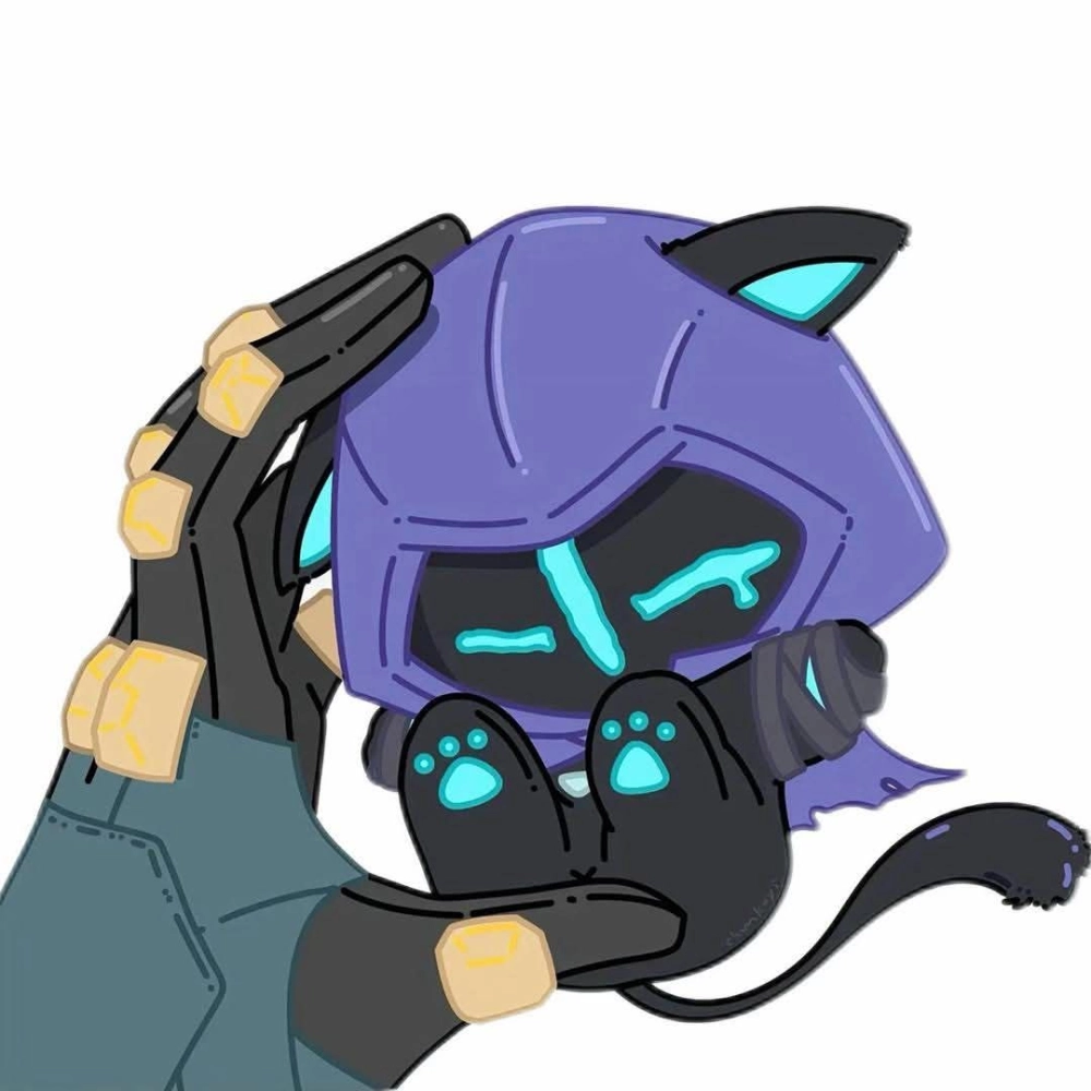 Omen chibi drawing captures shadow detail