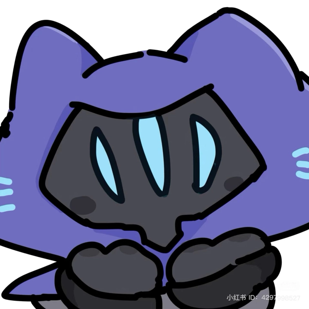 Omen chibi art glows with eerie cuteness