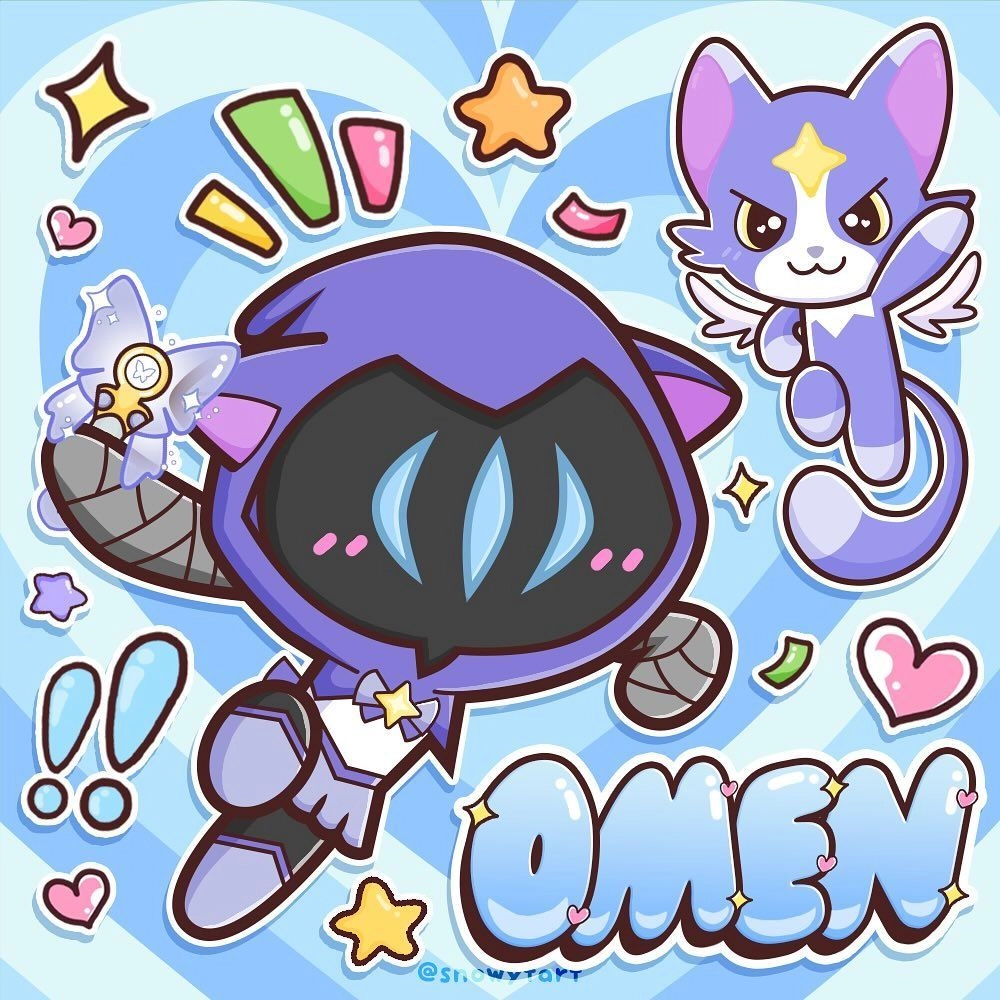 Valorant chibi art shines with playful energy