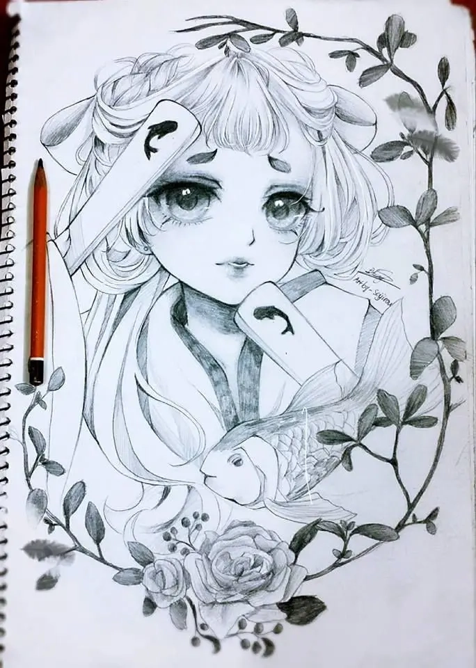 Try your hand at cute anime drawing styles