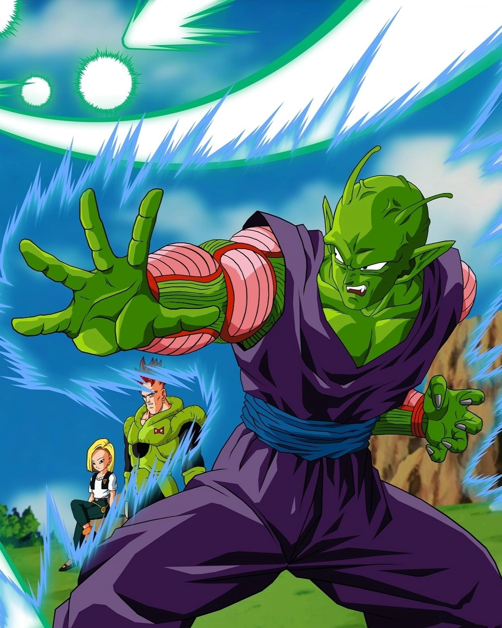 Piccolo piccolo shows strategy and fierce fighting