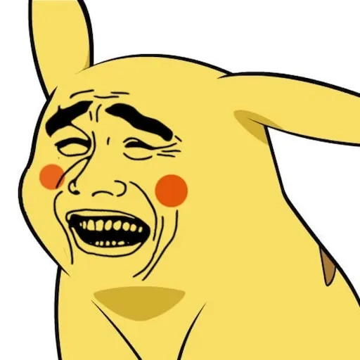 A collection of the best pikachu face meme expressions