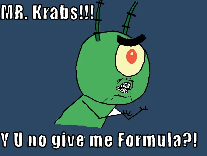 The best spongebob plankton meme for reactions