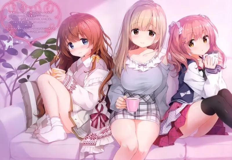 Discover adorable cute anime girl vibes today