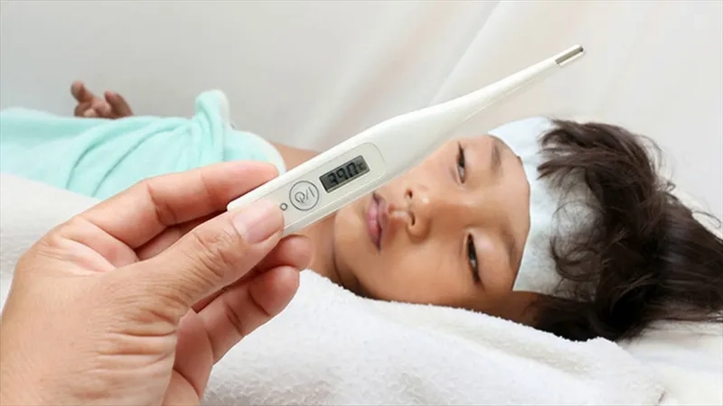 A vial of the preventative Q fever vaccine