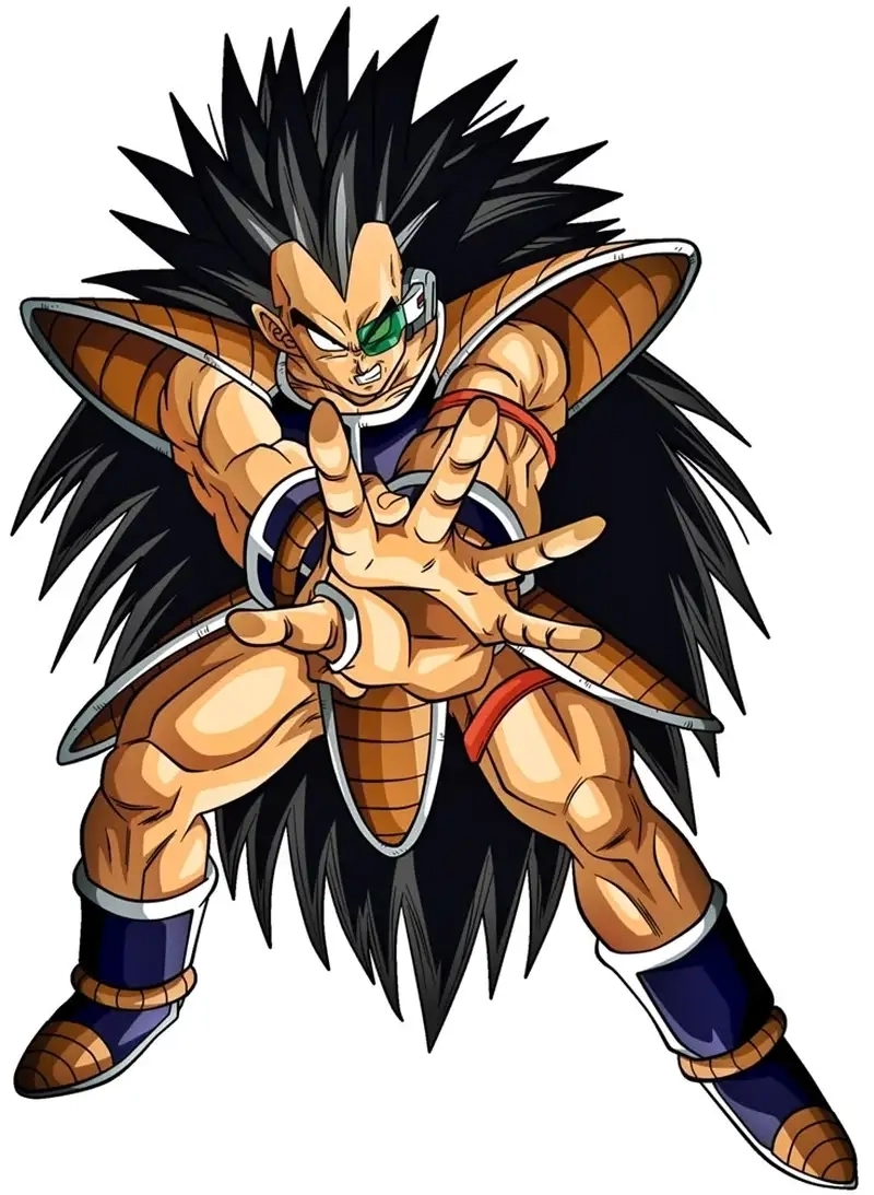 Witness the epic clash of Raditz vs Piccolo in anime