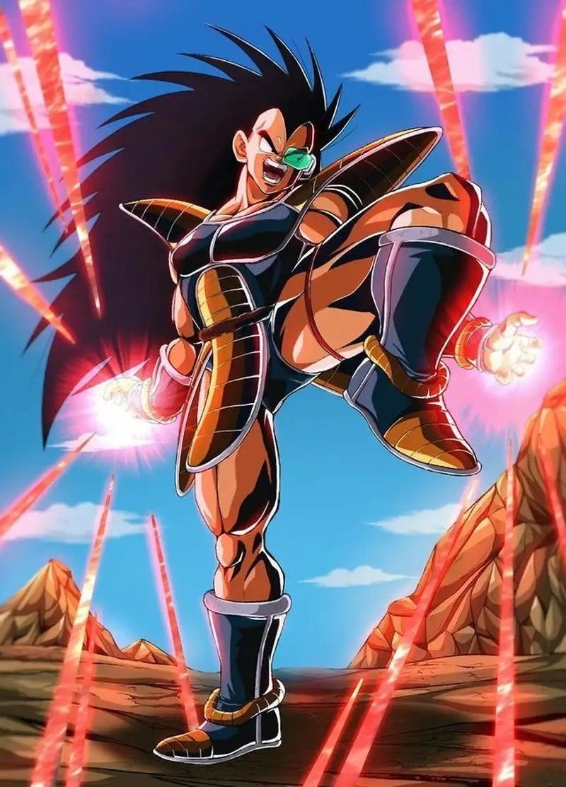 Experience key battles of Raditz Saiyan saga in manga