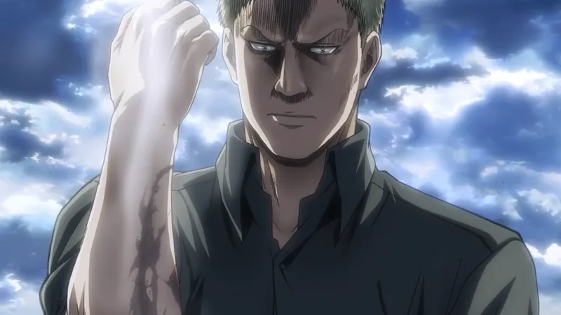 Watch Reiner Braun anime moments full of action and drama