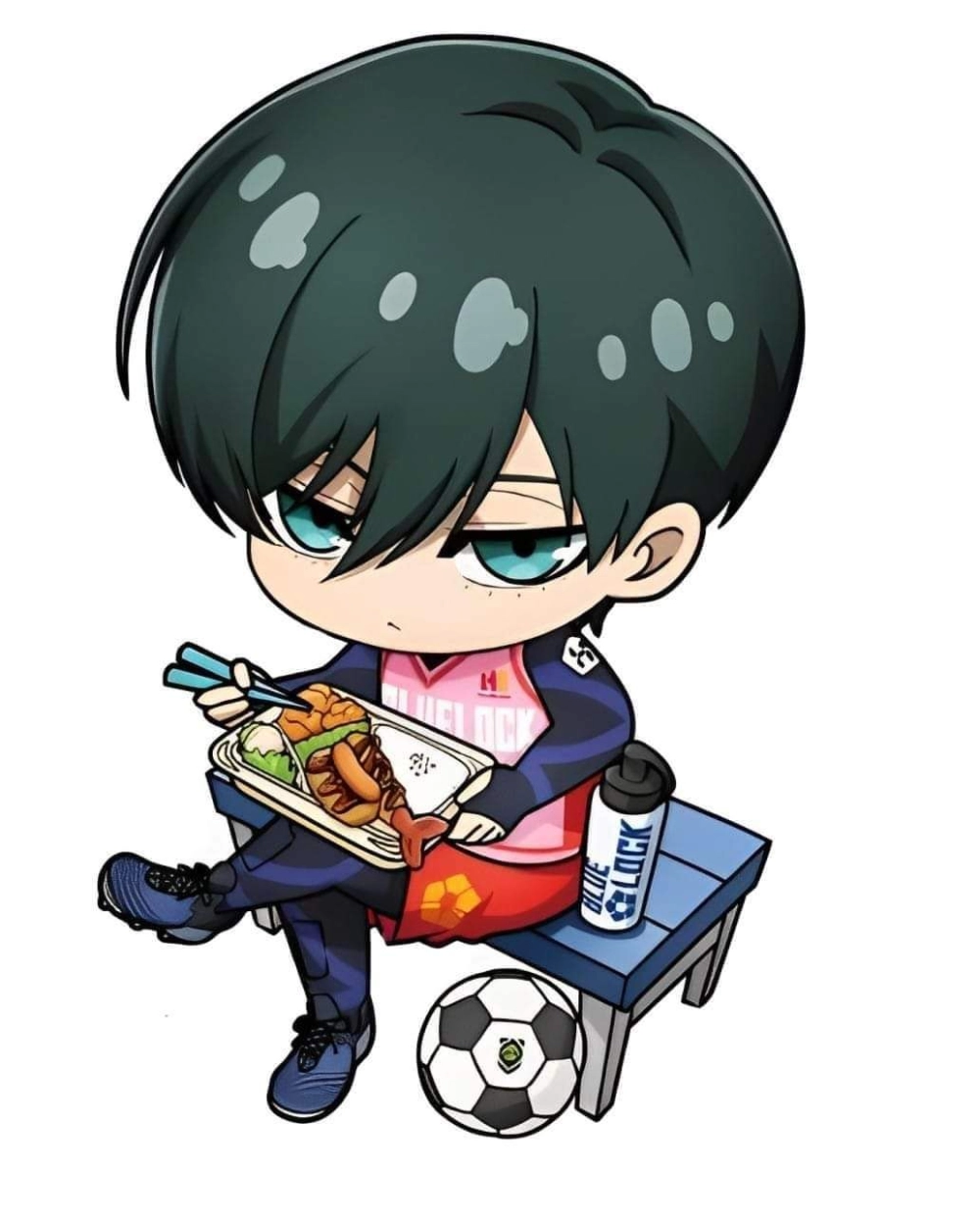 Rin chibi drawing sketch of young talent