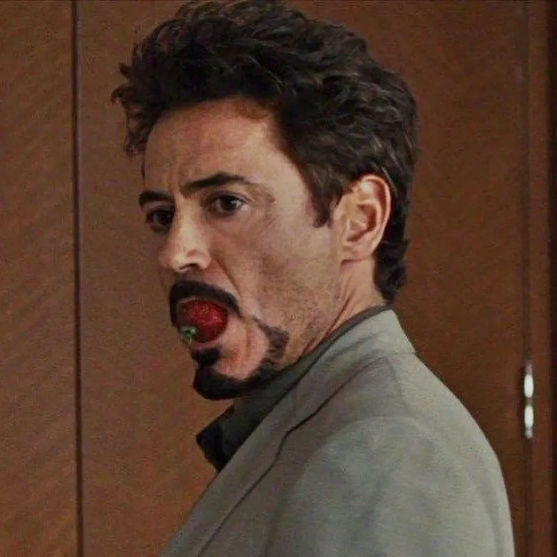 The ultimate Robert Downey Jr reaction meme