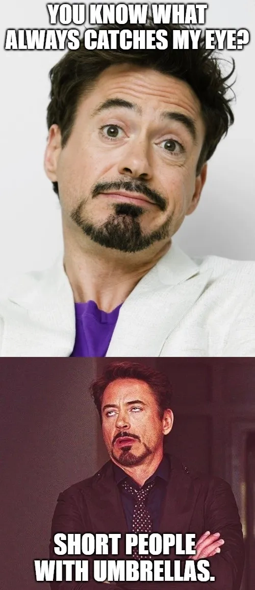 The versatility of the RDJ stuff meme