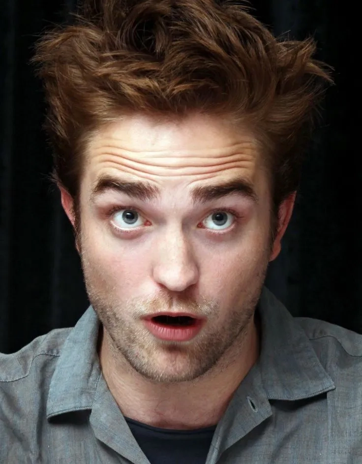 A classic sad robert pattinson meme on a balcony