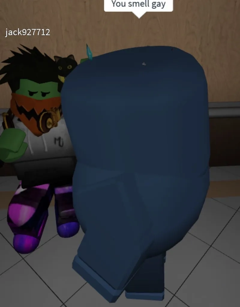 A template for a funny roblox meme