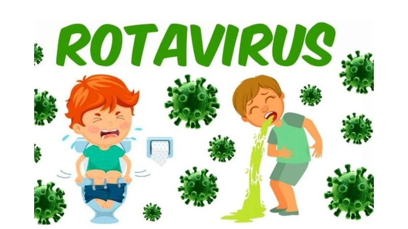 Caring for an infant with signs of rotavirus in babies