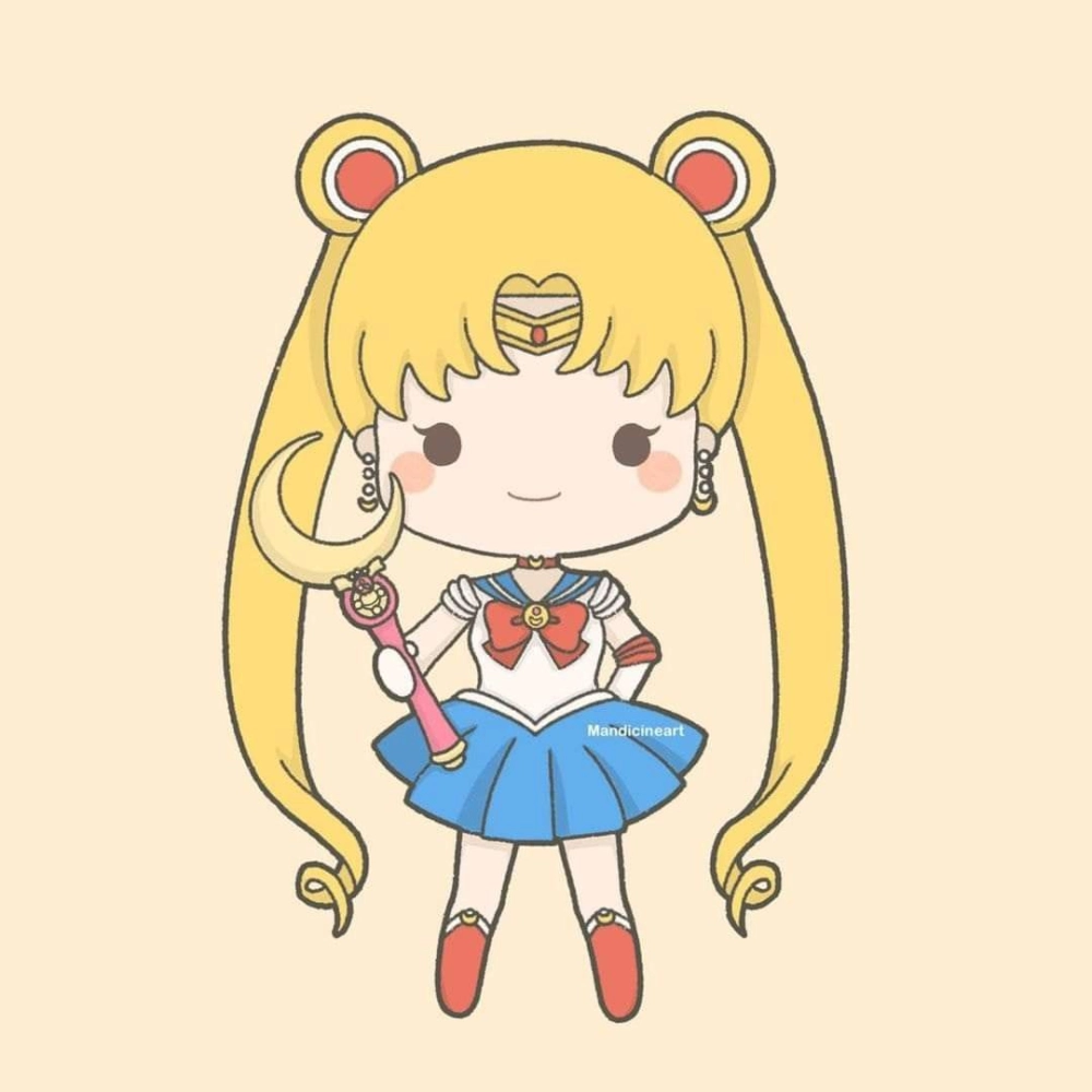 Sailor Moon chibi wallpaper brightens every screen