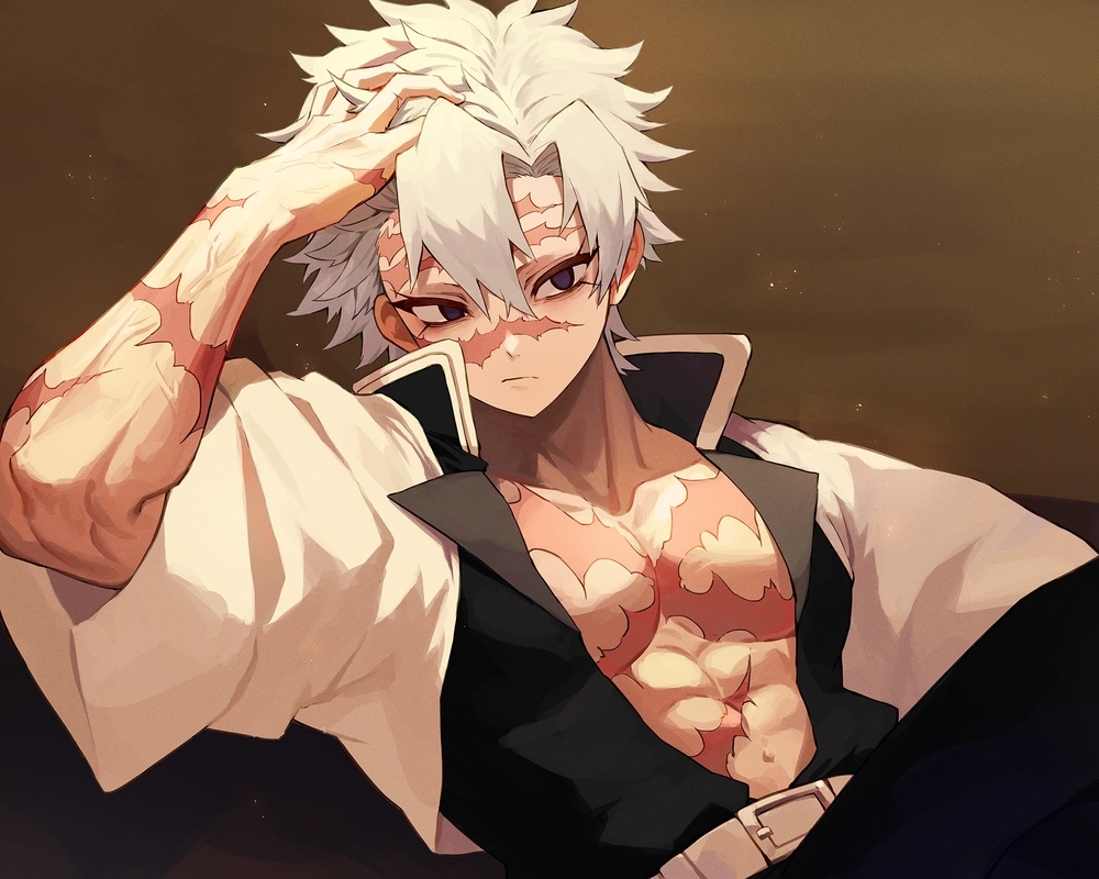 Explore epic demon slayer sanemi art