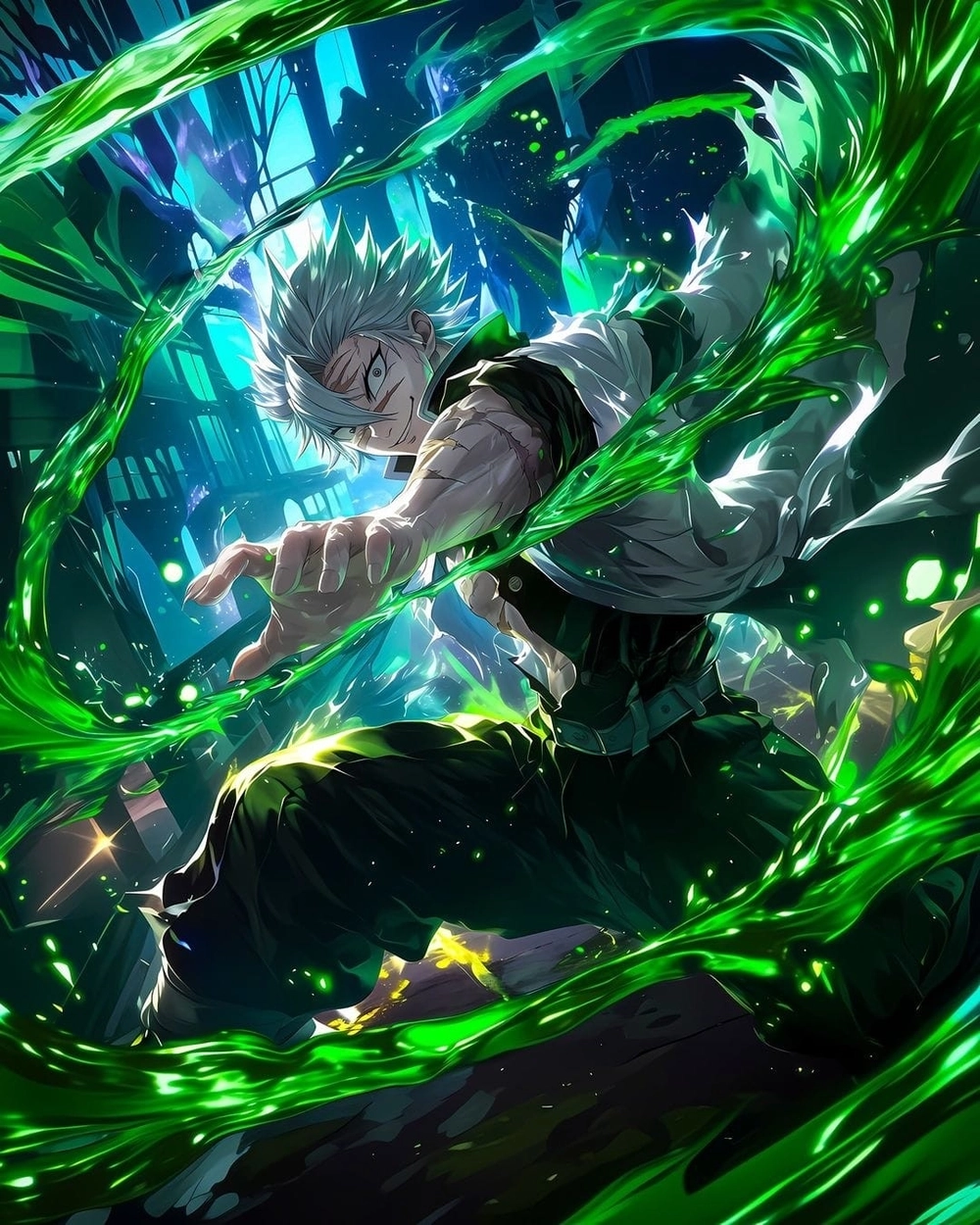 Epic battle awaits in sanemi vs kokushibo